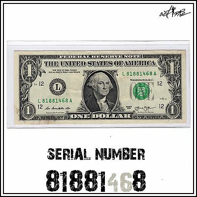 Money serial number 5 of a kind